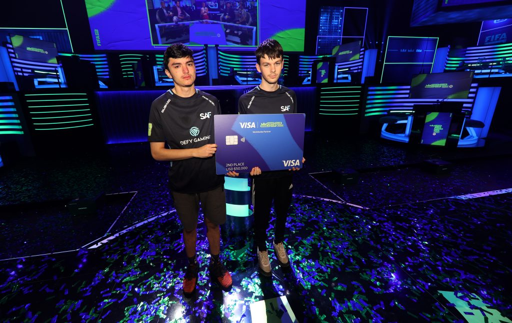 SAF players at the FIFAe Club World Cup 2022